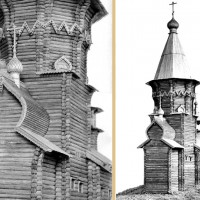 Успенская церковь, г. Кондопога. 1774 г. Карелия. Макет М 1:50