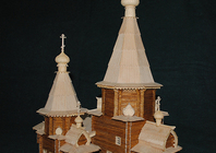 Собор Успения Пресвятой Богородицы. 1711-1717 гг. г. Кемь. Карелия. М1:100. 2023-2024 гг.