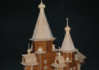 Собор Успения Пресвятой Богородицы. 1711-1717 гг. г. Кемь. Карелия. М1:100. 2023-2024 гг.