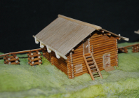 Каскад водяных мельниц. Середина XIХ в. Деревня Владимировка. Иркутская область. М 1:100. 2025 г. 