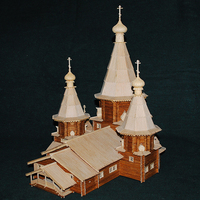 Собор Успения Пресвятой Богородицы. 1711-1717 гг. г. Кемь. Карелия. М1:100. 2023-2024 гг.